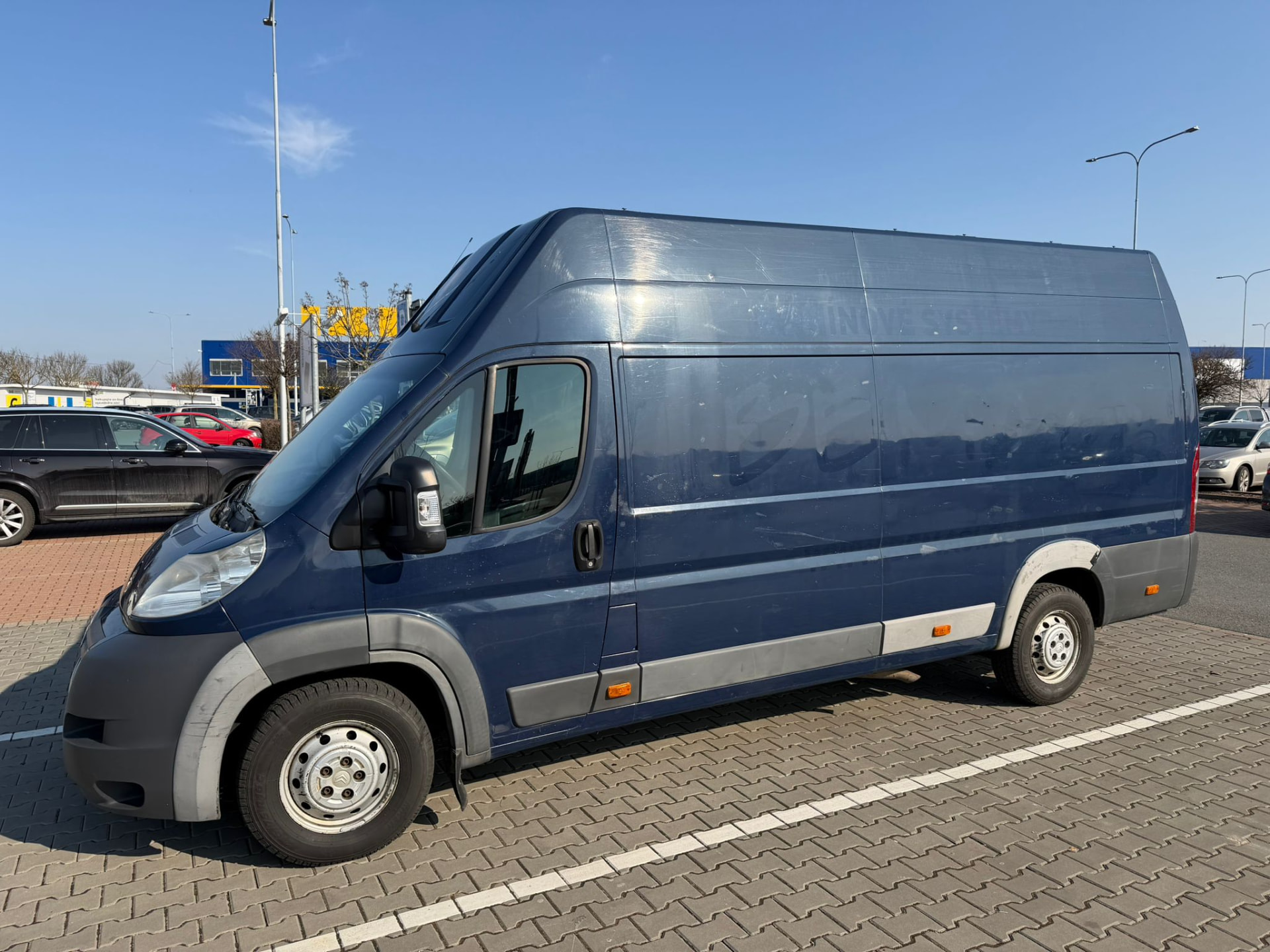 Citroën Jumper – Modrá dodávka, foto 1